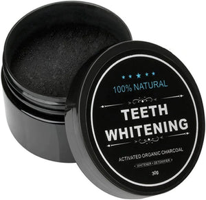 CHARCOAL TEETH WHITENING POWDER