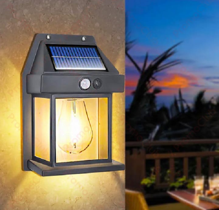 LED Solar Wall Lamp  Waterproof, Up And Down Luminous Lighting Garden Decoration