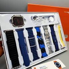 Ultra Smart Watch With 7 Straps