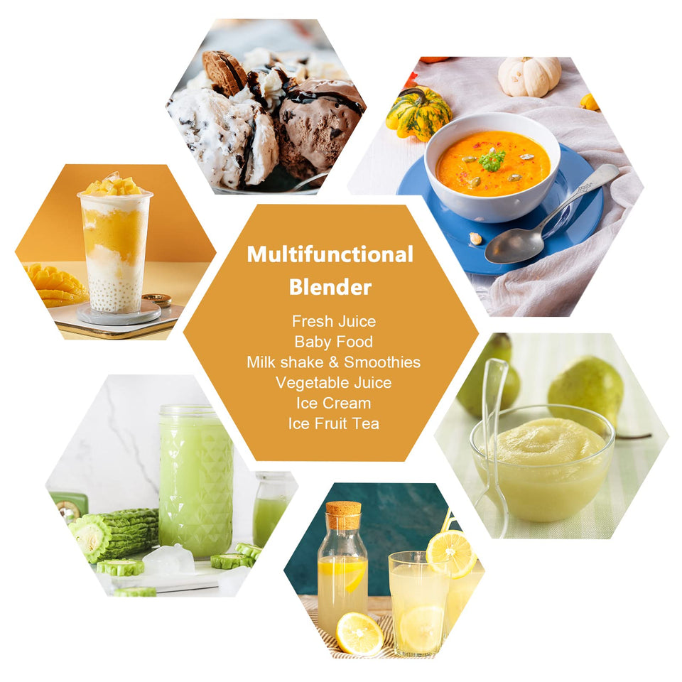 MINI PORTABLE BLENDER - MULTIFUNCTION ELECTRIC FRUIT JUICER MIXER EXTRACTOR