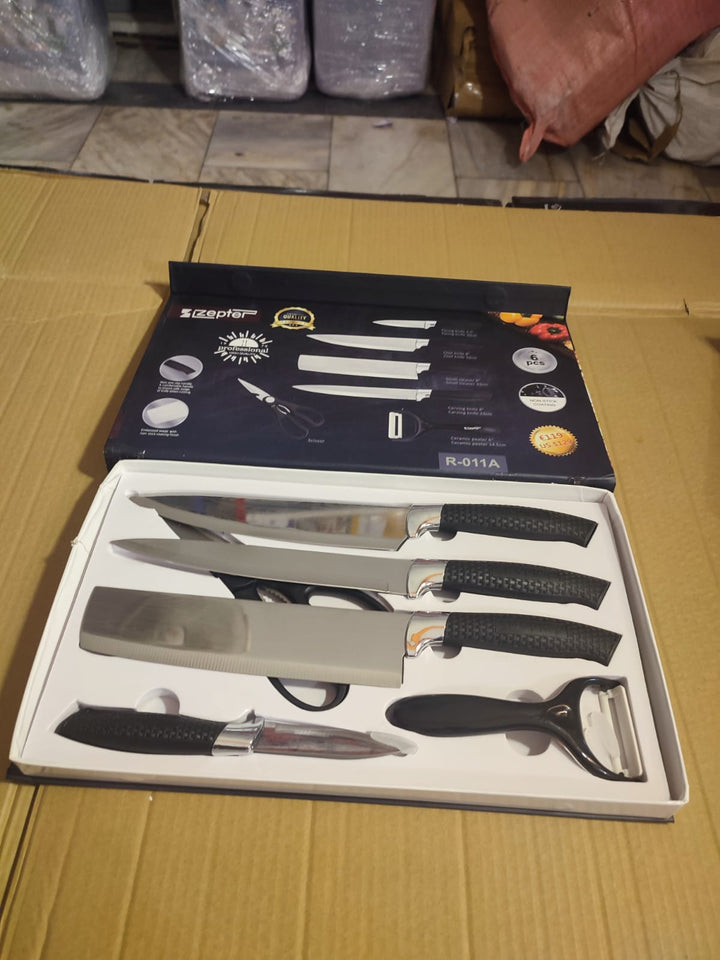 Zepter 6 Pieces Sharp Knives Set