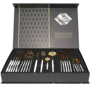 24 PCs Stainless Steel Cutlery Set