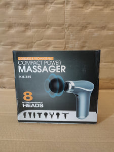 COMPACT POWER MASSAGER WITH 8 HEADS