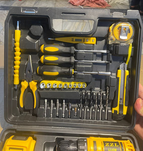 34 Pc Rechargeable Drill Set