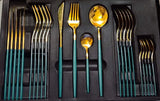 24 PCs Stainless Steel Cutlery Set