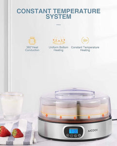 AICOOK Automatic Digital Yogurt Maker